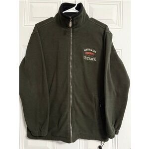 Australia‎ Outback Fleece Jacket Full Zip SZ Small Utility Workwear